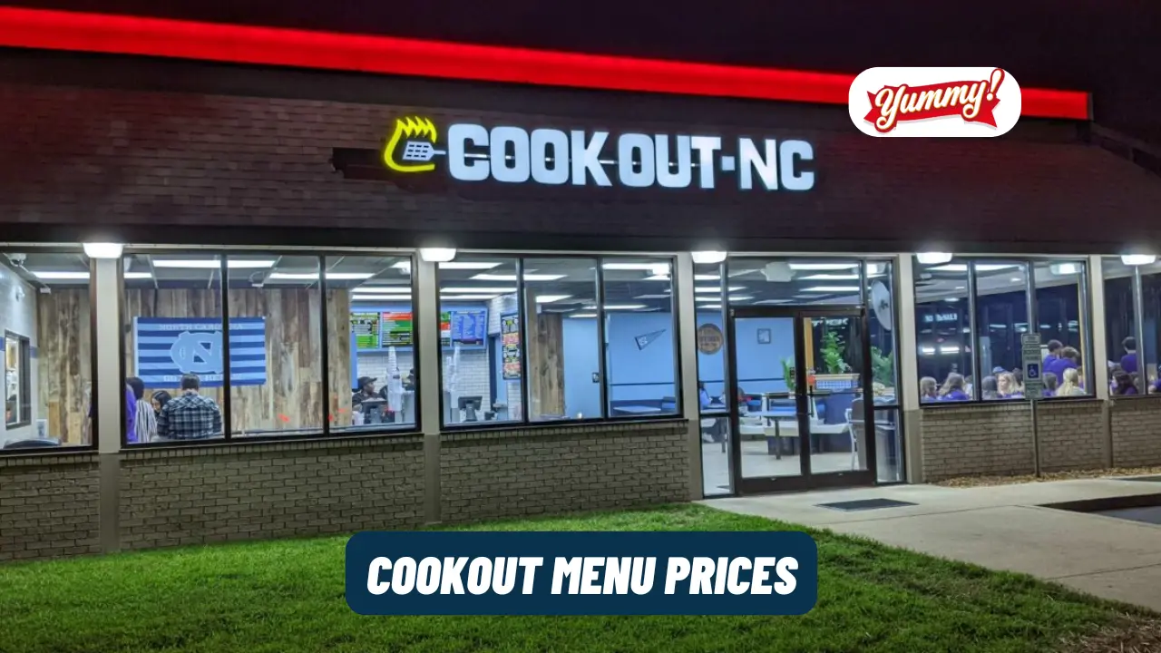 Cookout Menu Prices